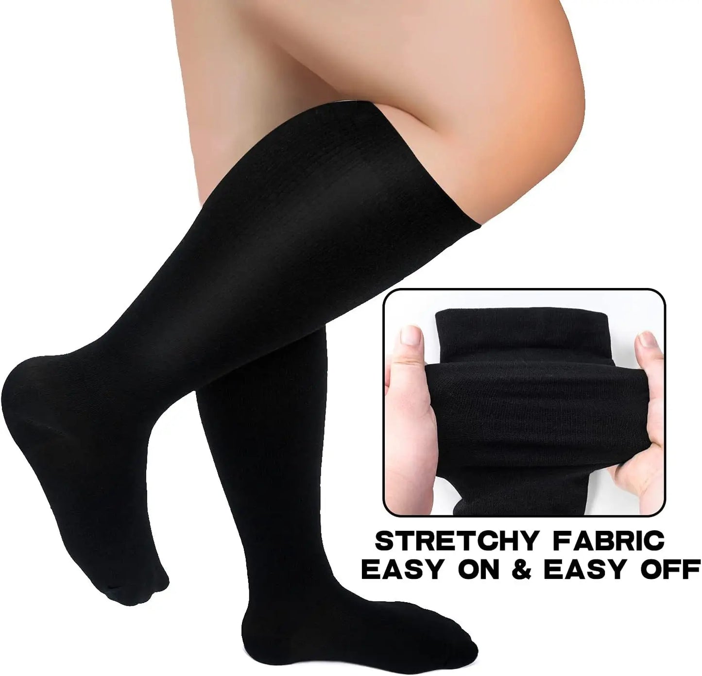 Plus Size Compression Socks